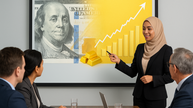 nilai emas dunia dipengaruhi oleh USD, bank pusat, real yields dan geopolitik global